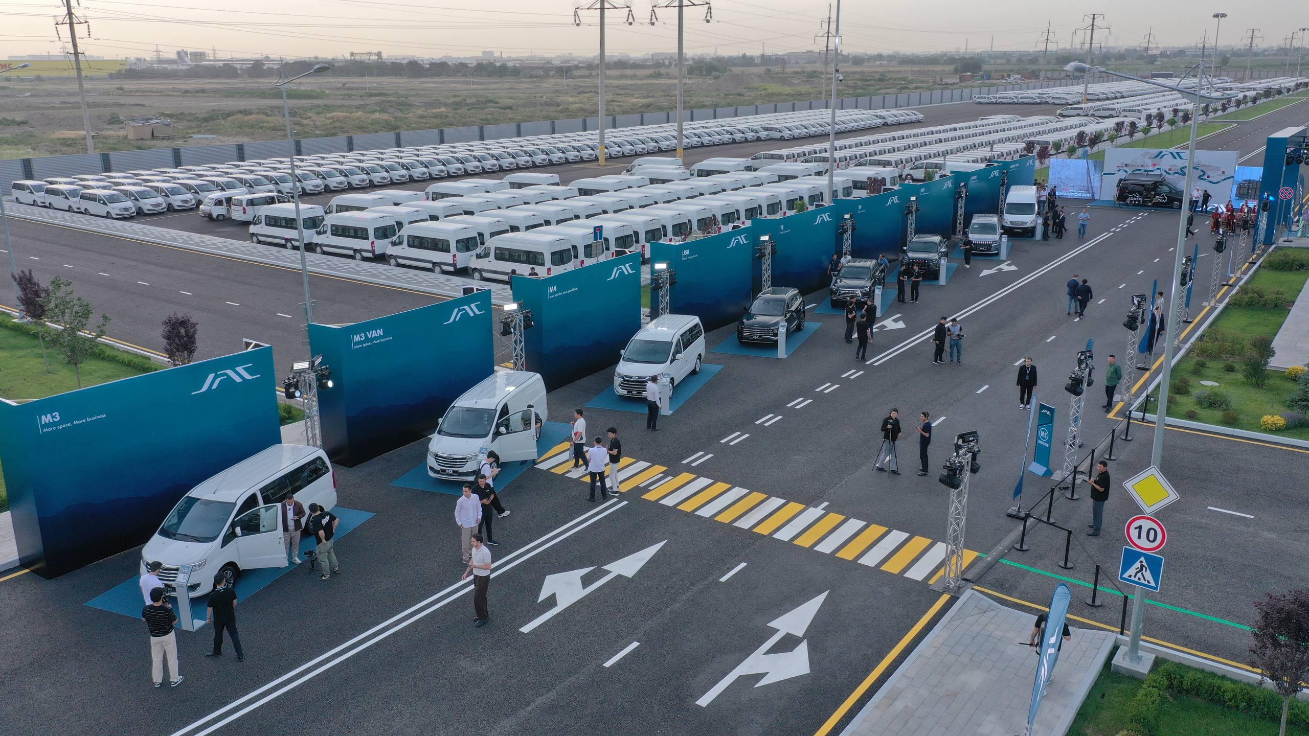 Завод “JAC Motors Toshkent” введён в эксплуатацию