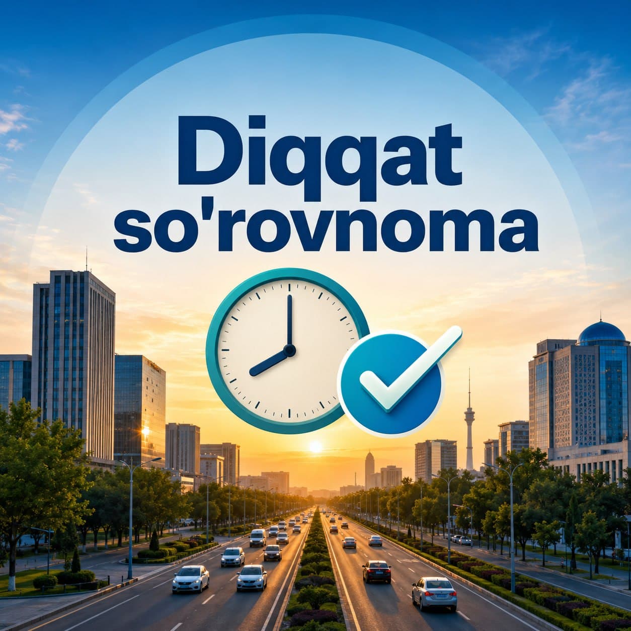 В ряде организаций Ташкента предлагается начинать рабочий день с 8:00
