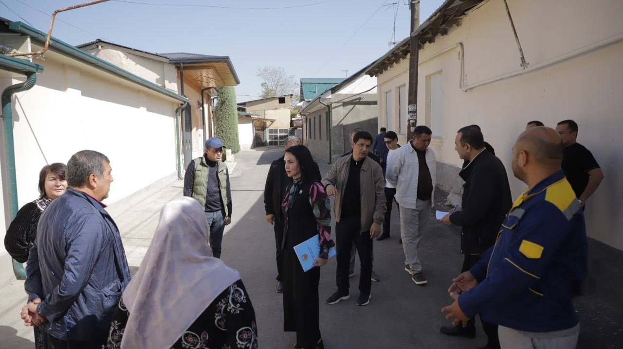 ❗️YASHNOBOD TUMANIDAGI “YANGI DAVR” MAHALLASIDA KOMMUNAL SOHANI RIVOJLANTIRISHGA QARATILGAN O‘RGANISHLAR O‘TKAZILDI