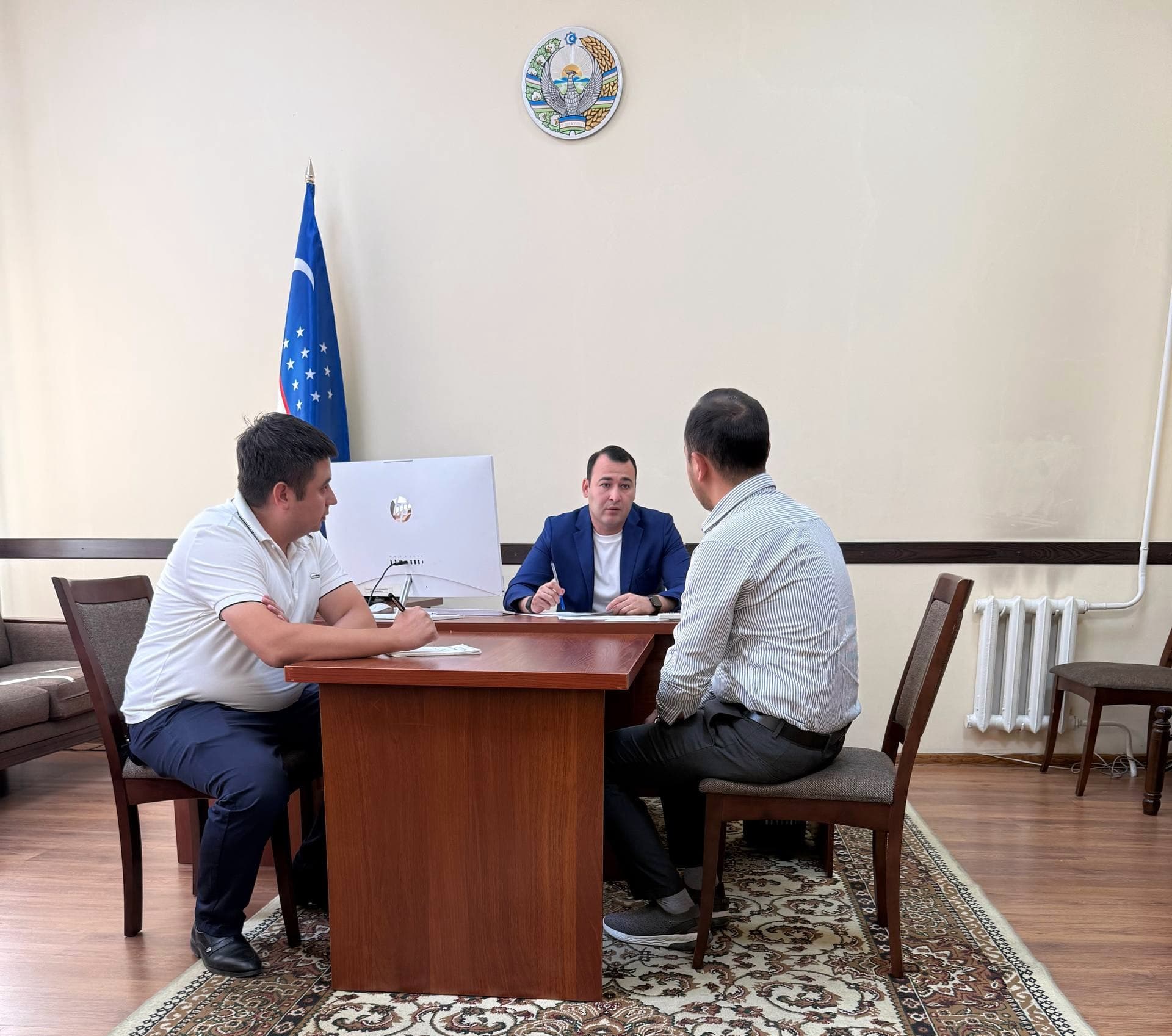 Тошкент шаҳар ҳокими ўринбосари фуқаролар мурожаатларини тинглади